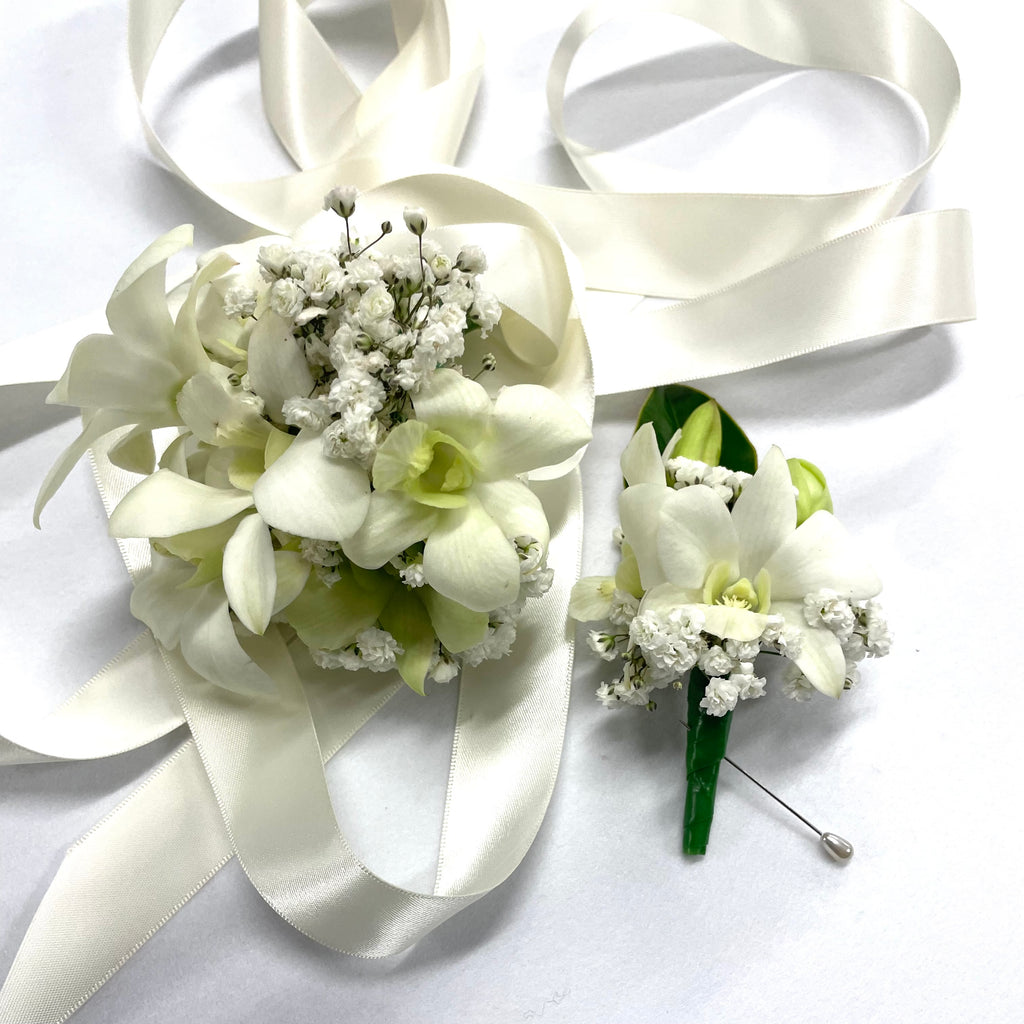 School Formal Corsage or Buttonhole - QUEEN Glenferrie ROSE
