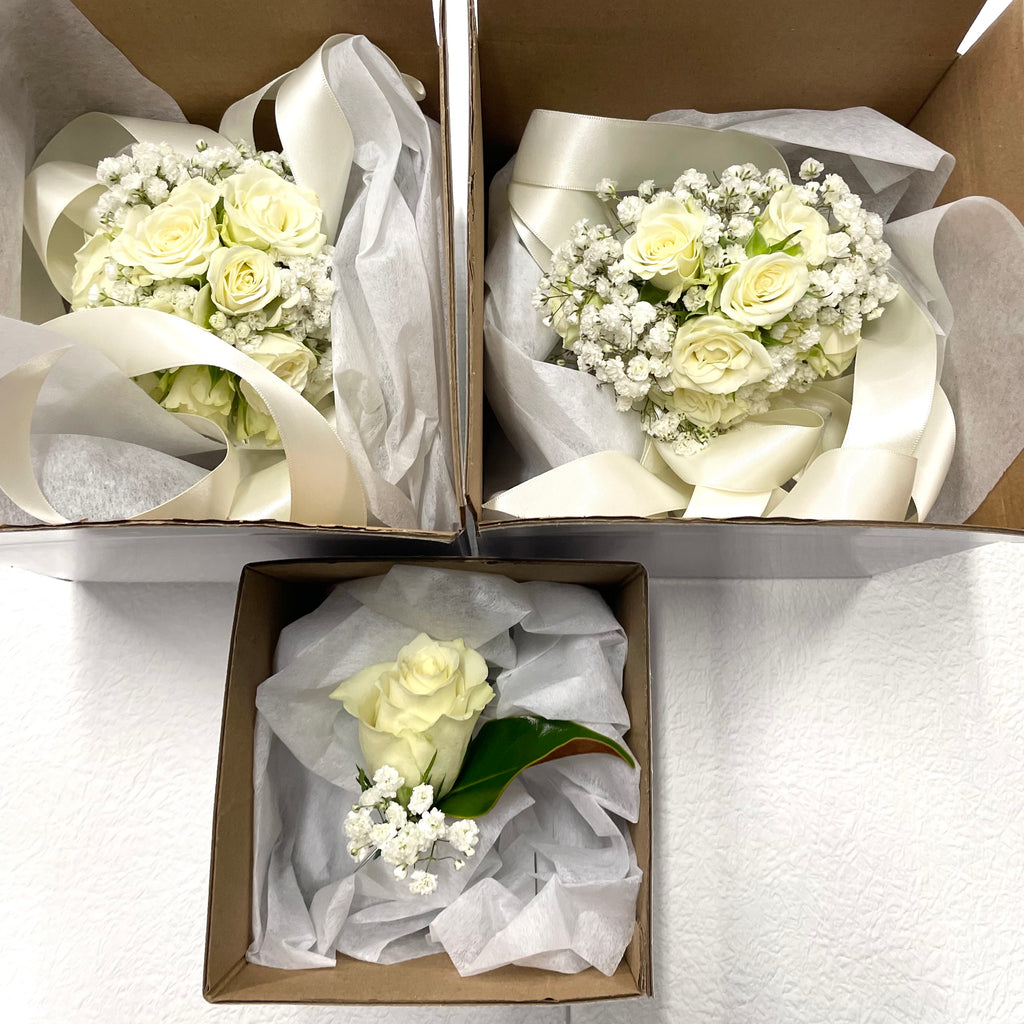 School Formal Corsage or Buttonhole - QUEEN Glenferrie ROSE